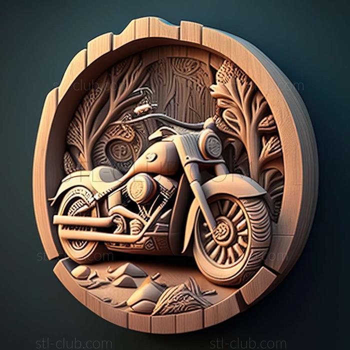 3D модель Harley Davidson Fat Boy Special (STL)